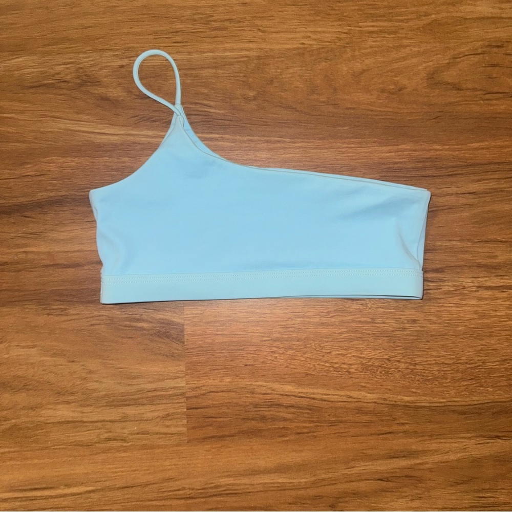 KAOHS Sky Blue One-Shoulder Top